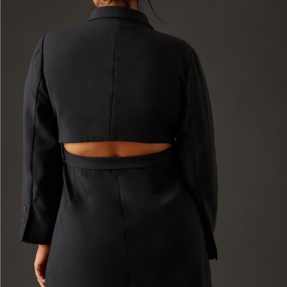 LAST CALL! Blazer Wrap Dress - Picture 8 of 9